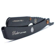 Load image into Gallery viewer, Parker Shaving SRXBLK Professional Barber Razor - AbsolutMen