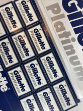 Load image into Gallery viewer, Gillette Platinum Double Edge Razor Blades - AbsolutMen