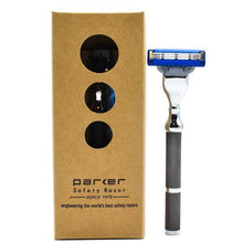 Load image into Gallery viewer, Parker Shaving 42R Mach 3 Cartridge Razor - AbsolutMen