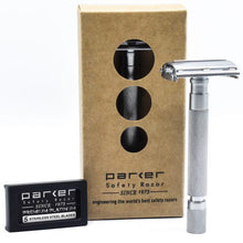 Load image into Gallery viewer, Parker Shaving 74R-SC Safety Razor - AbsolutMen