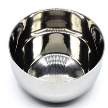 Load image into Gallery viewer, Parker Shaving Stainless Steel Shaving Bowl - AbsolutMen