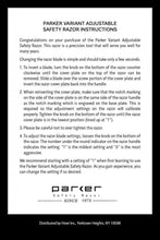 Load image into Gallery viewer, Parker Shaving Variant Adjustable Safety Razor - Satin Chrome - AbsolutMen