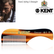 Load image into Gallery viewer, Kent Handmade Beard and Moustache Comb - AbsolutMen
