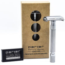Load image into Gallery viewer, Parker Shaving 74R-SC Safety Razor - AbsolutMen
