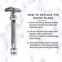 Load image into Gallery viewer, Parker Shaving 99R Safety Razor - AbsolutMen
