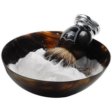 Load image into Gallery viewer, Parker Shaving Genuine Ox Horn Palm Lathering Shave Bowl - AbsolutMen
