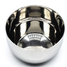 Load image into Gallery viewer, Parker Shaving Stainless Steel Shaving Bowl - AbsolutMen
